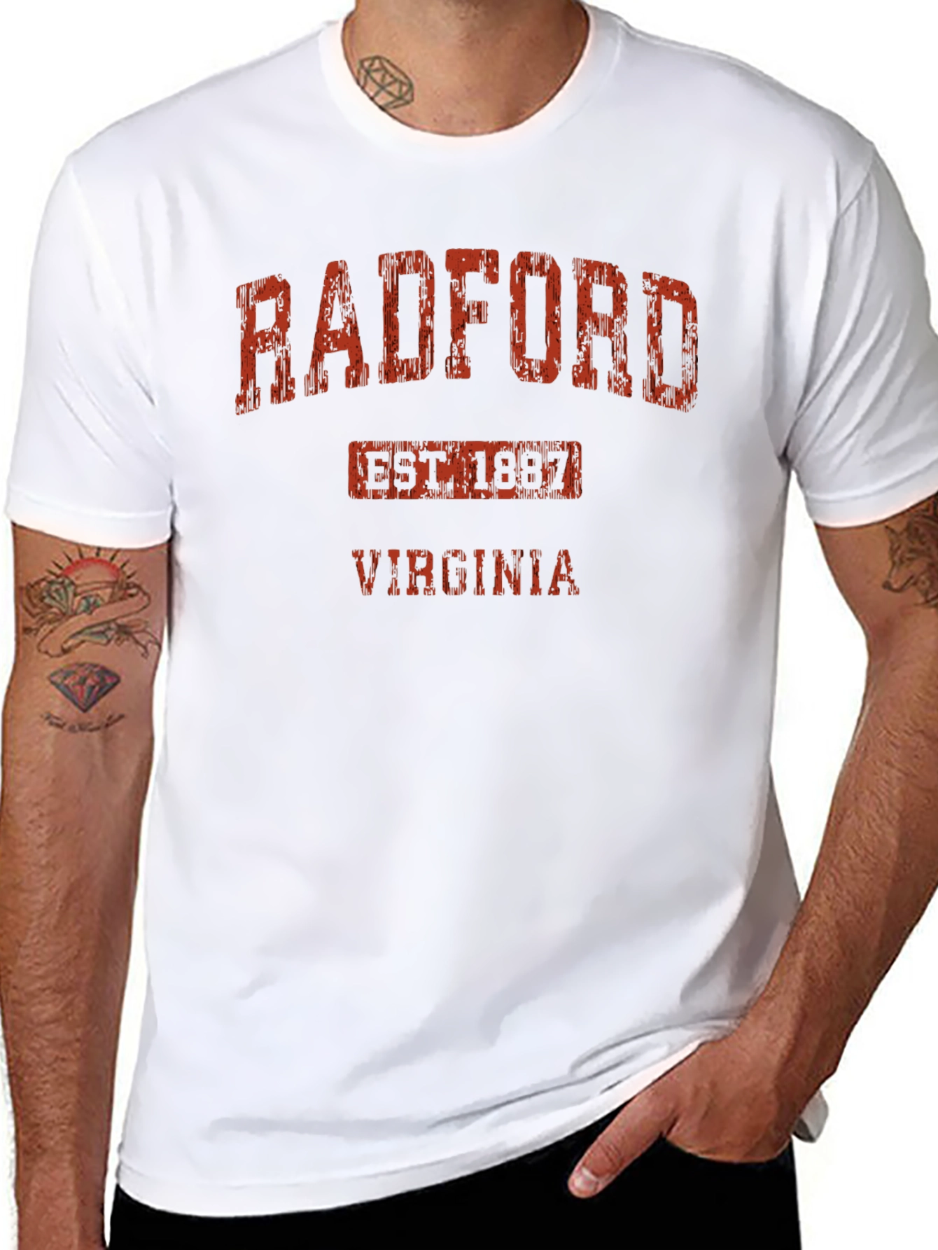 Radford Virginia Est. 1887 Graphic T-Shirt
