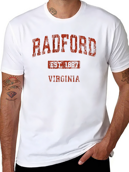 Radford Virginia Est. 1887 Graphic T-Shirt