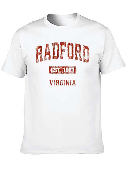 Radford Virginia Est. 1887 Graphic T-Shirt