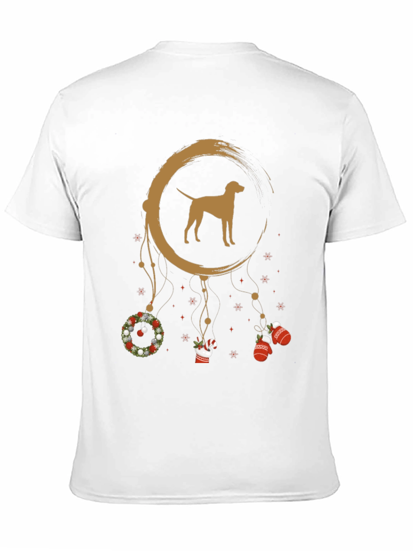 Dog Dreamcatcher Christmas T-Shirt