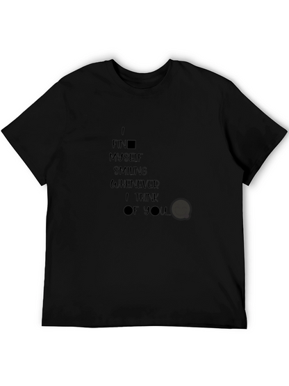 I Find Myself Smiling T-Shirt - Soft Cotton Blend