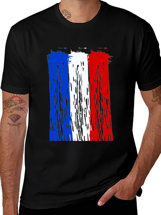 French Flag T-Shirt - Tricolore Pride