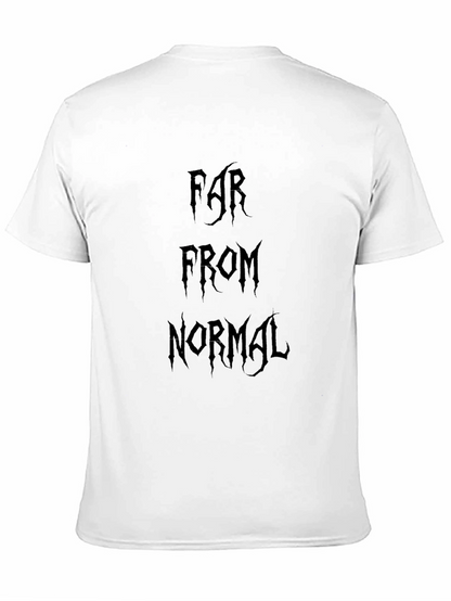 Far From Normal Black Graphic Tee