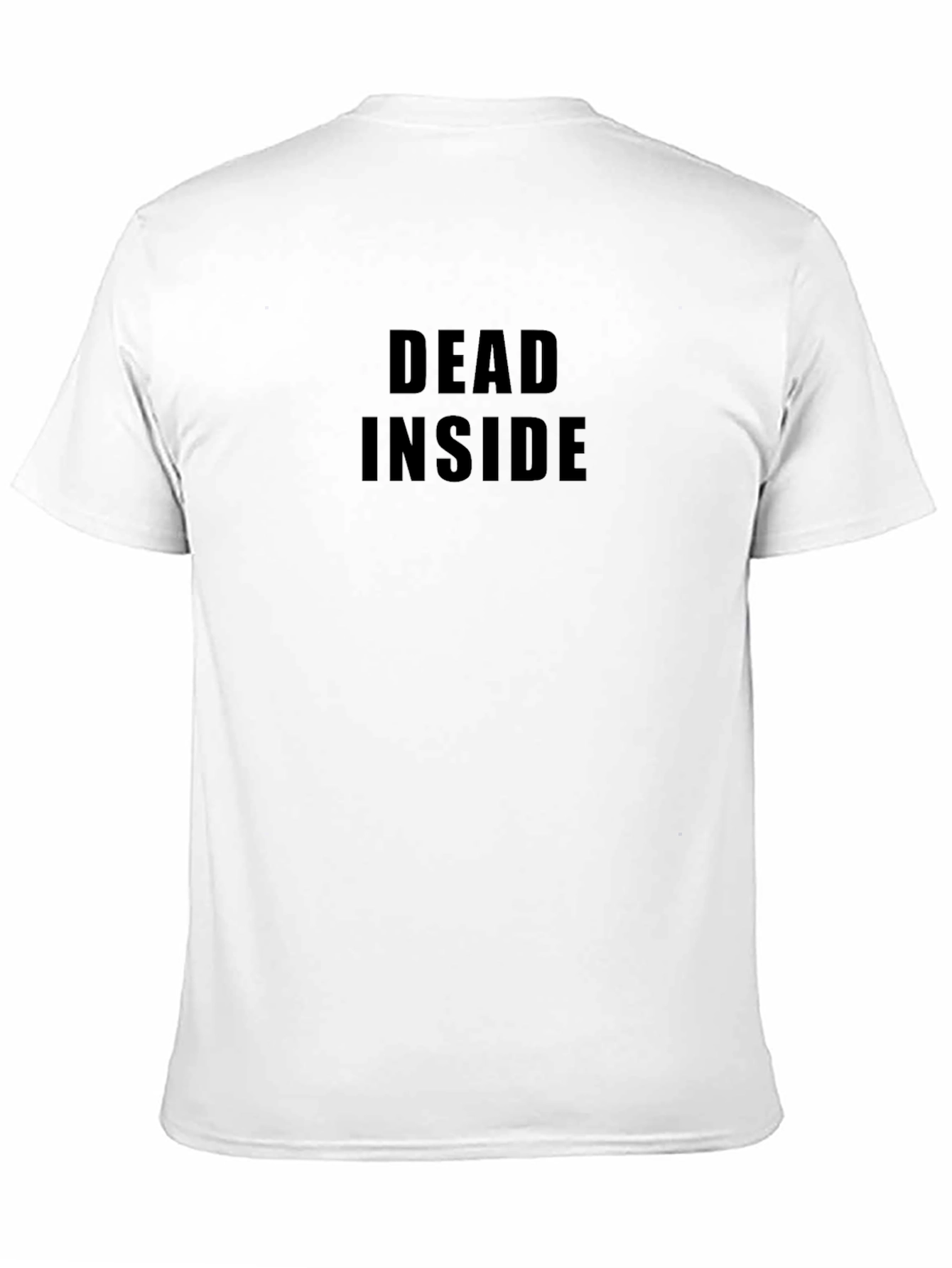 Dead Inside Black T-Shirt - Edgy Graphic Tee