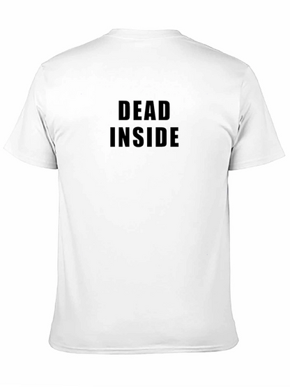 Dead Inside Black T-Shirt - Edgy Graphic Tee
