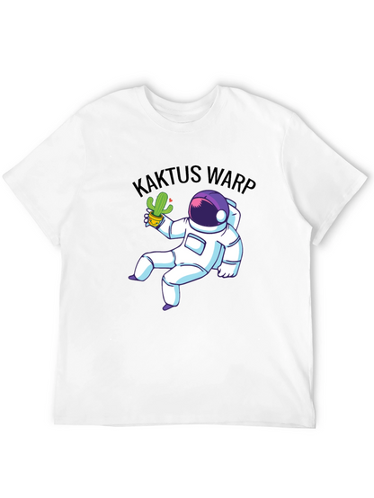 Kaktus Warp Astronaut Graphic T-Shirt