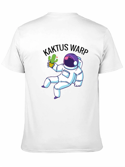 Kaktus Warp Astronaut Graphic T-Shirt
