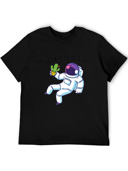 Kaktus Warp Astronaut Graphic T-Shirt