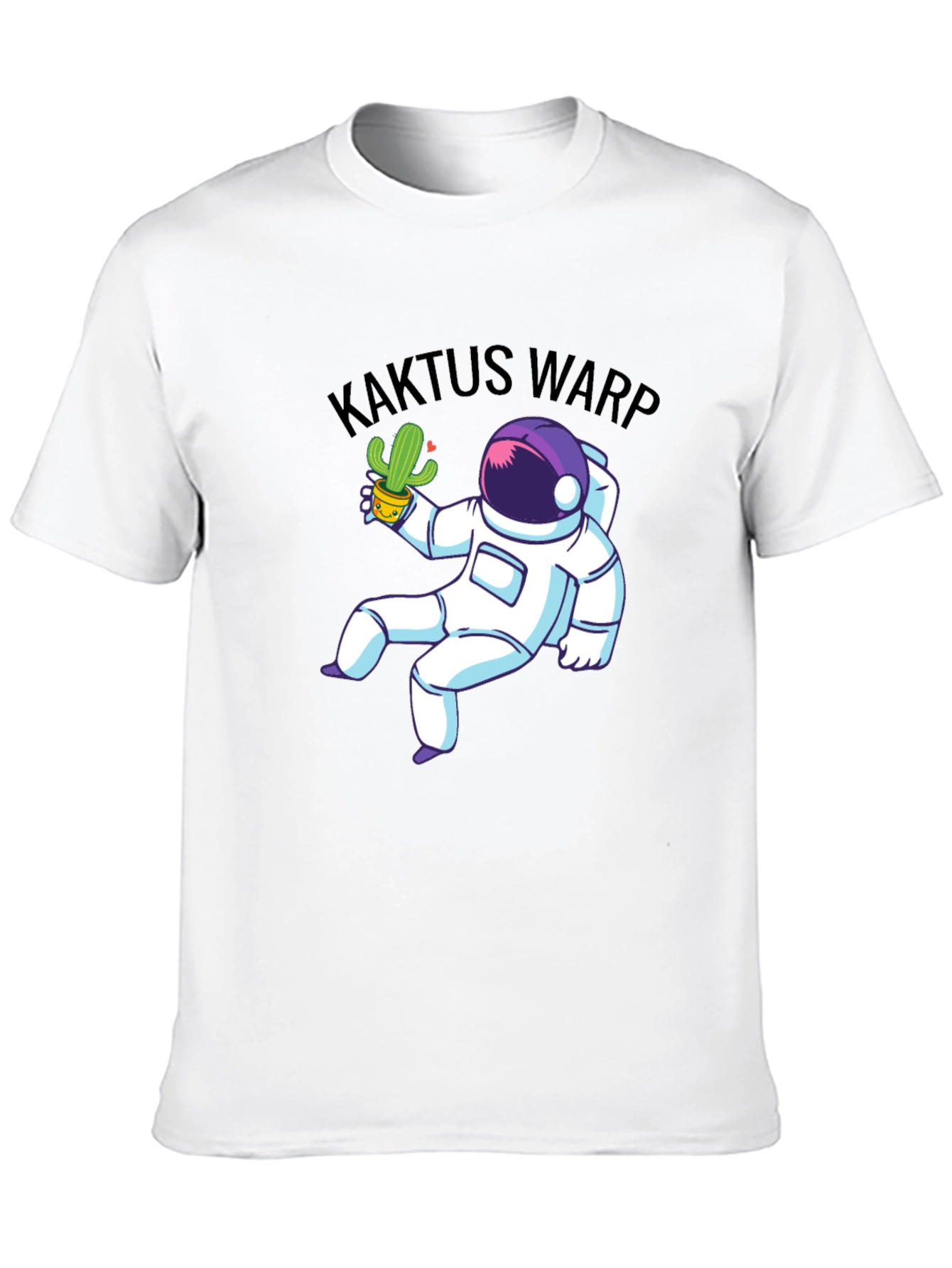 Kaktus Warp Astronaut Graphic T-Shirt