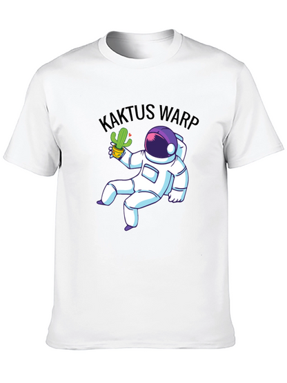 Kaktus Warp Astronaut Graphic T-Shirt