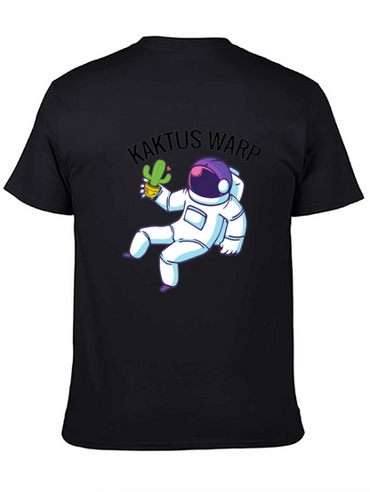 Kaktus Warp Astronaut Graphic T-Shirt