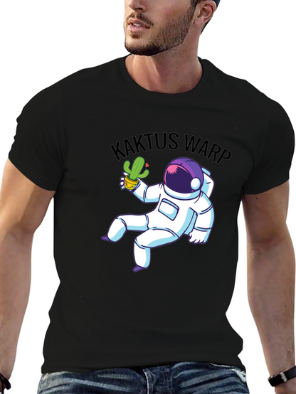 Kaktus Warp Astronaut Graphic T-Shirt
