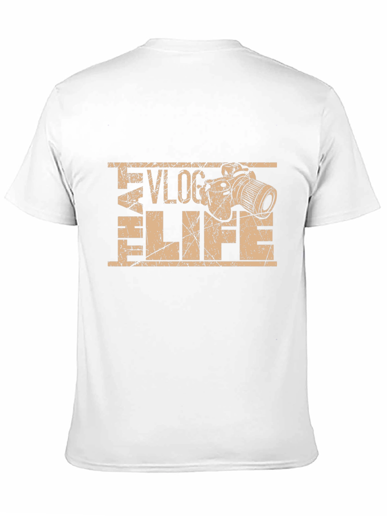 Vlog Life Graphic Tee -  Black T-Shirt