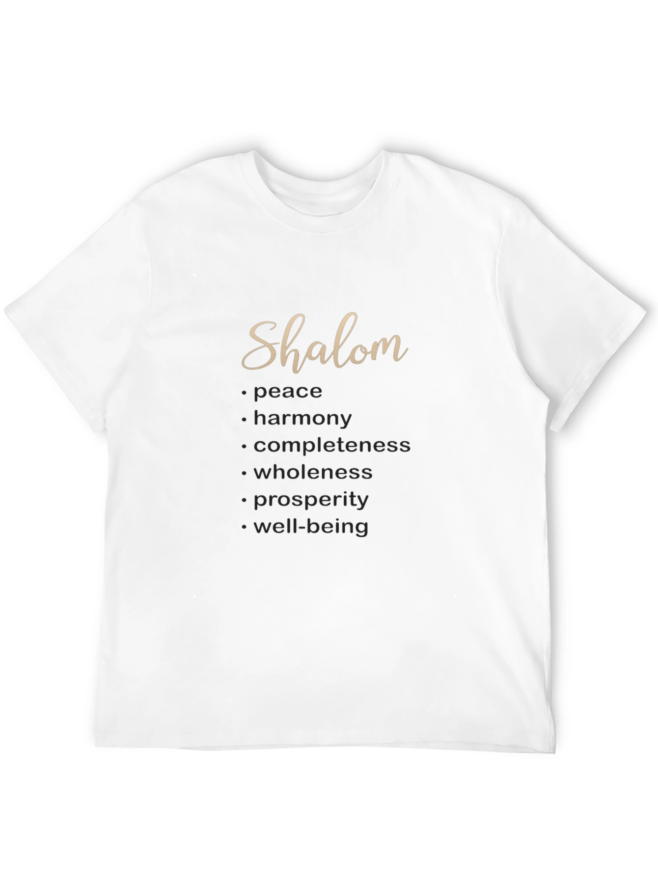 Shalom Peace Harmony T-Shirt
