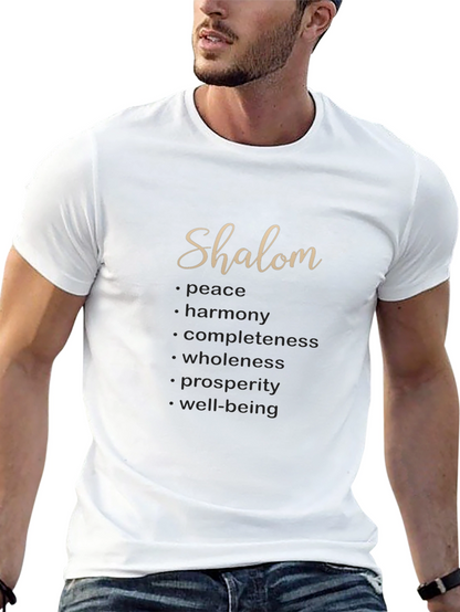 Shalom Peace Harmony T-Shirt