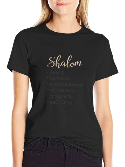 Shalom Peace Harmony T-Shirt