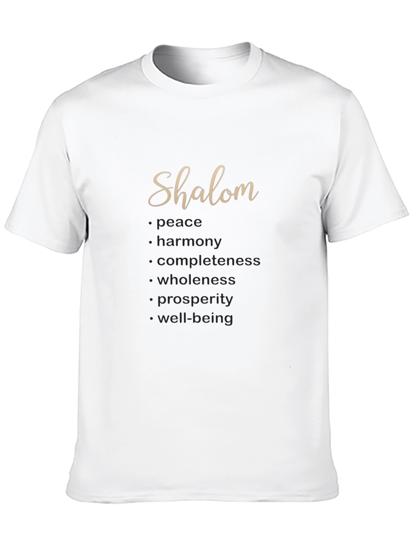 Shalom Peace Harmony T-Shirt