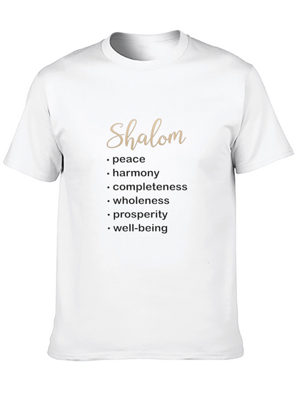 Shalom Peace Harmony T-Shirt