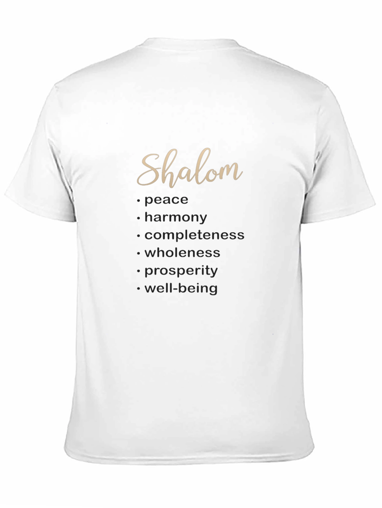 Shalom Peace Harmony T-Shirt