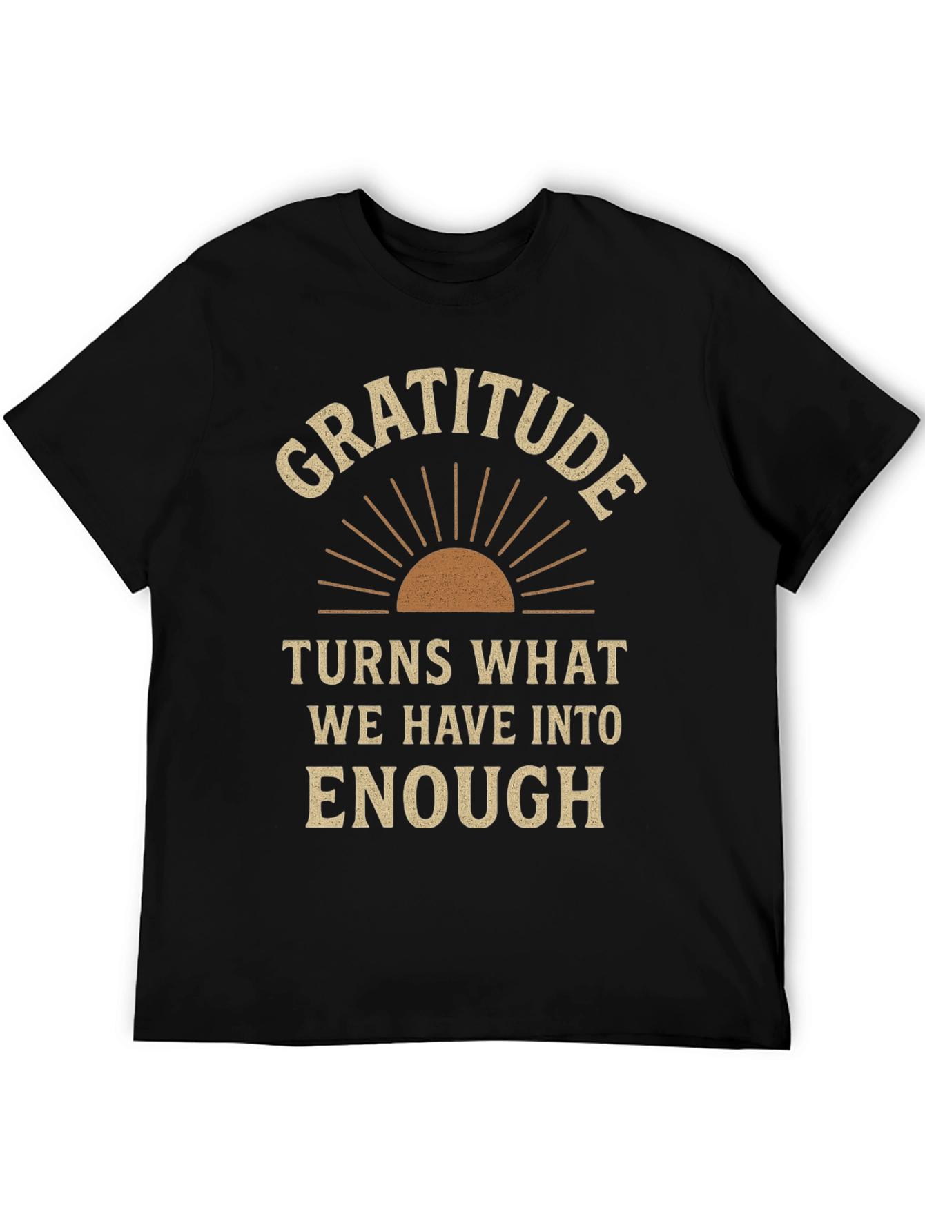 Gratitude Graphic Tee - Motivational T-Shirt