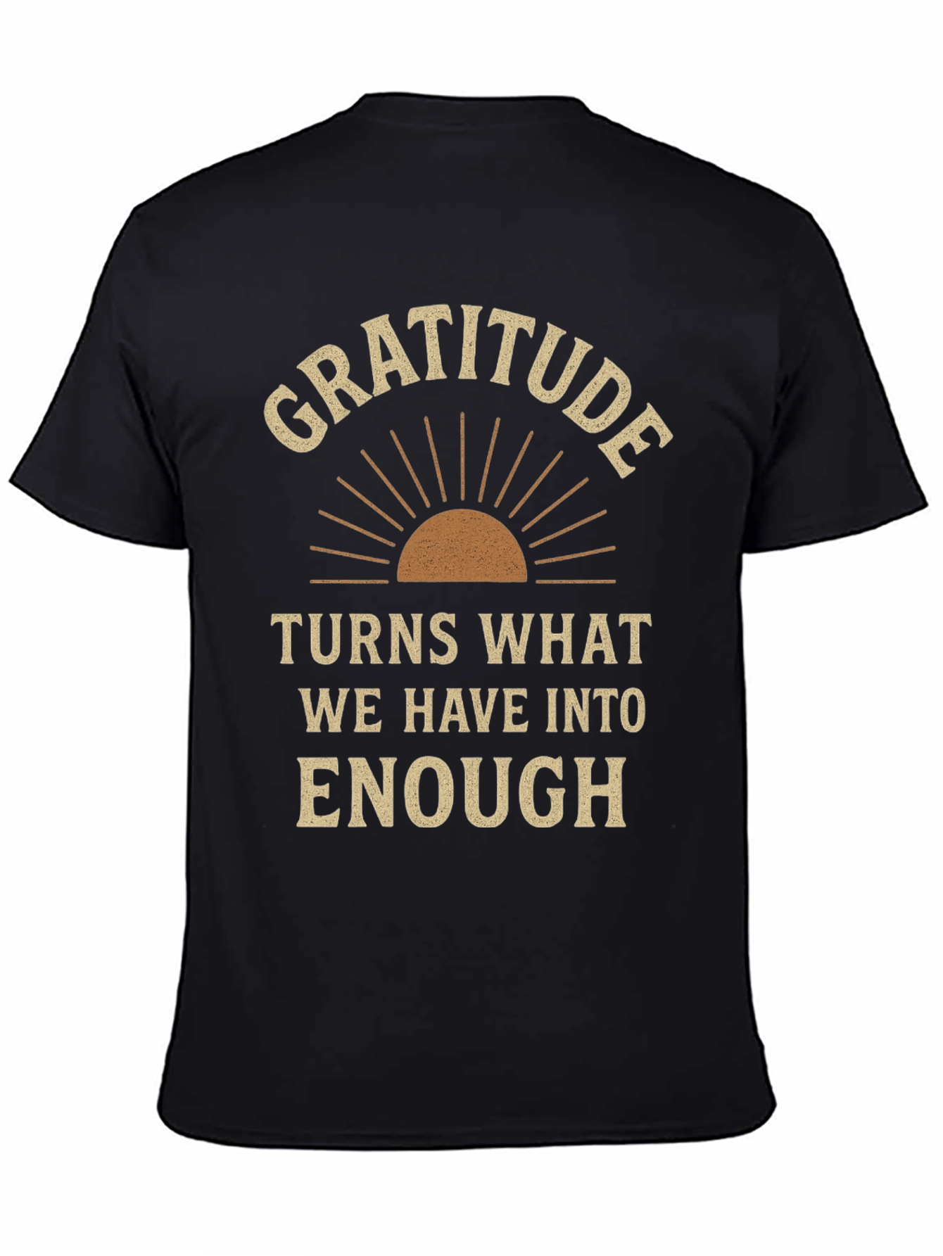 Gratitude Graphic Tee - Motivational T-Shirt