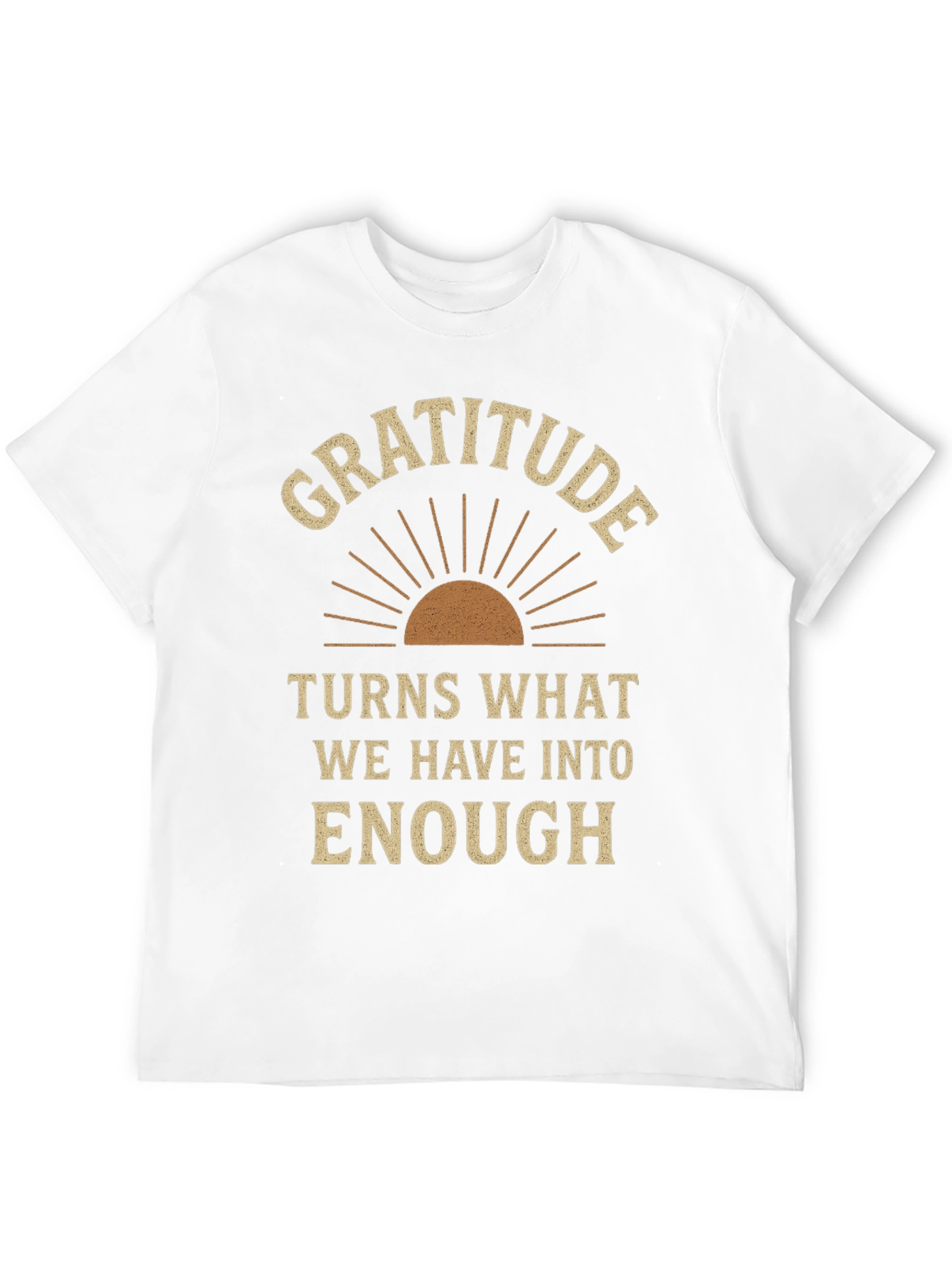 Gratitude Graphic Tee - Motivational T-Shirt