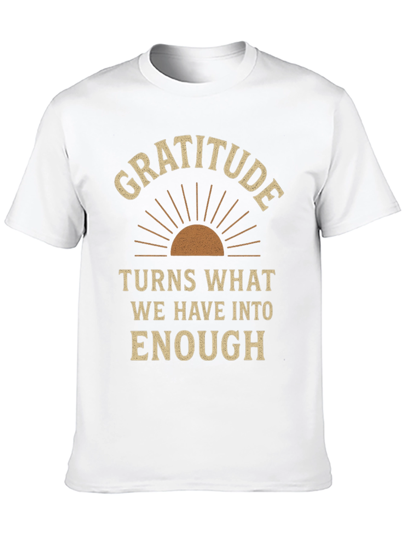 Gratitude Graphic Tee - Motivational T-Shirt