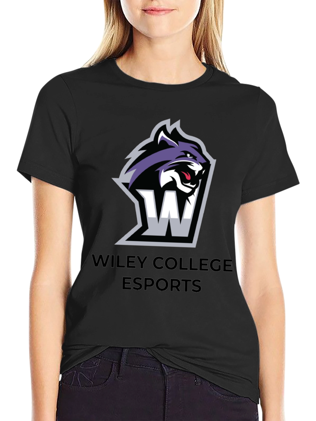 Wiley College Esports Black T-Shirt
