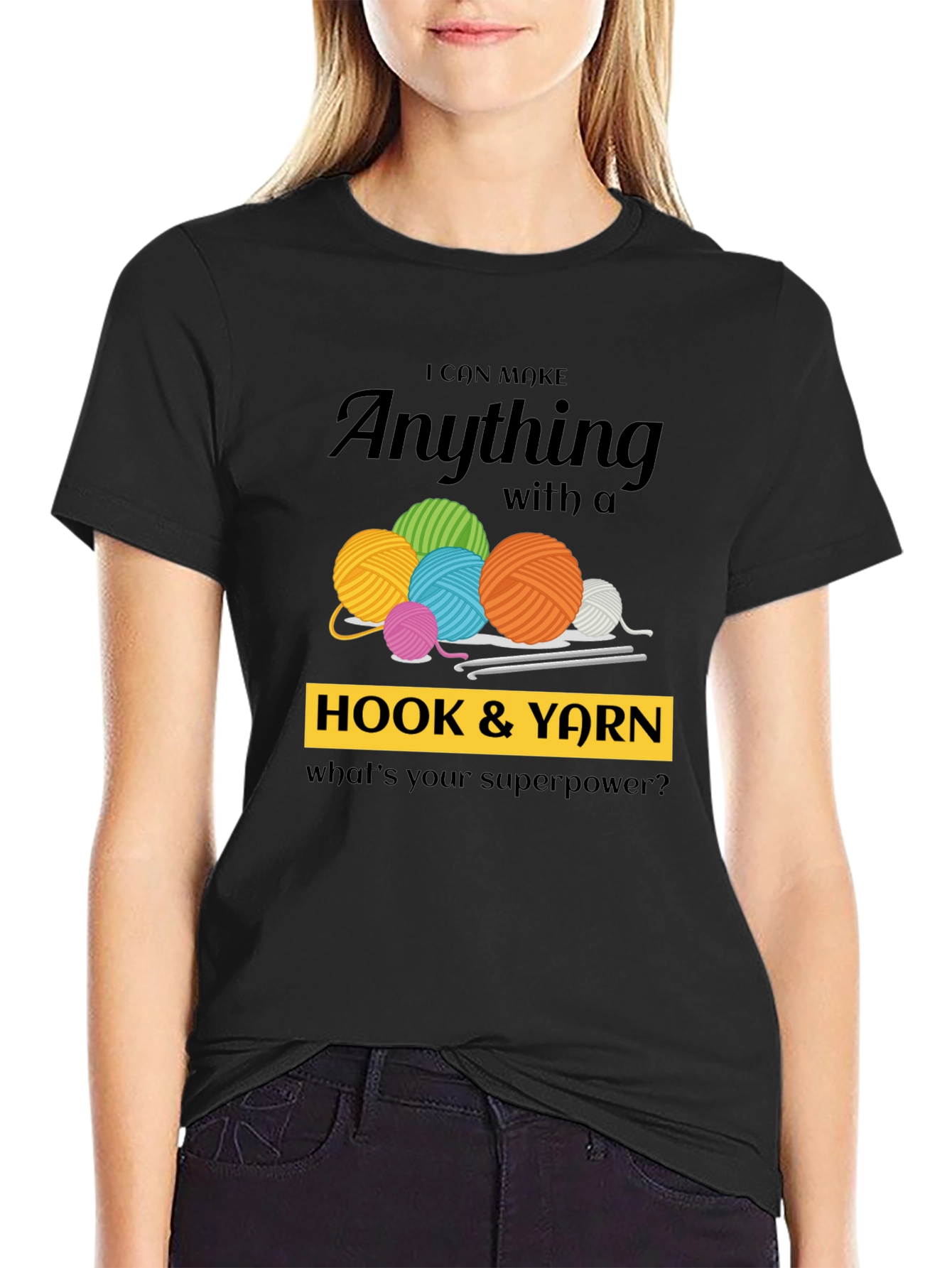 Crochet Superpower T-Shirt