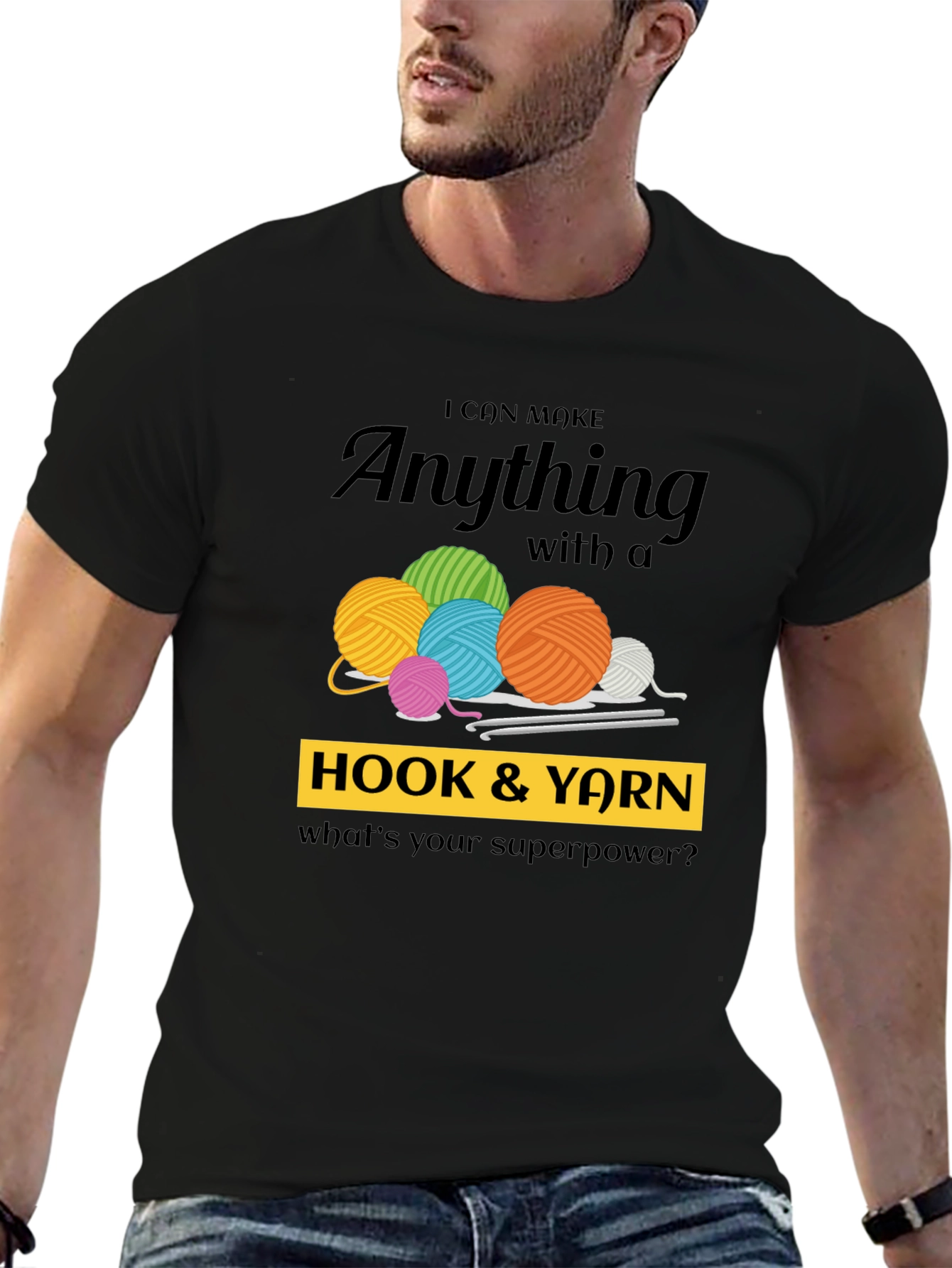 Crochet Superpower T-Shirt