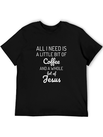 Coffee and Jesus Graphic T-Shirt