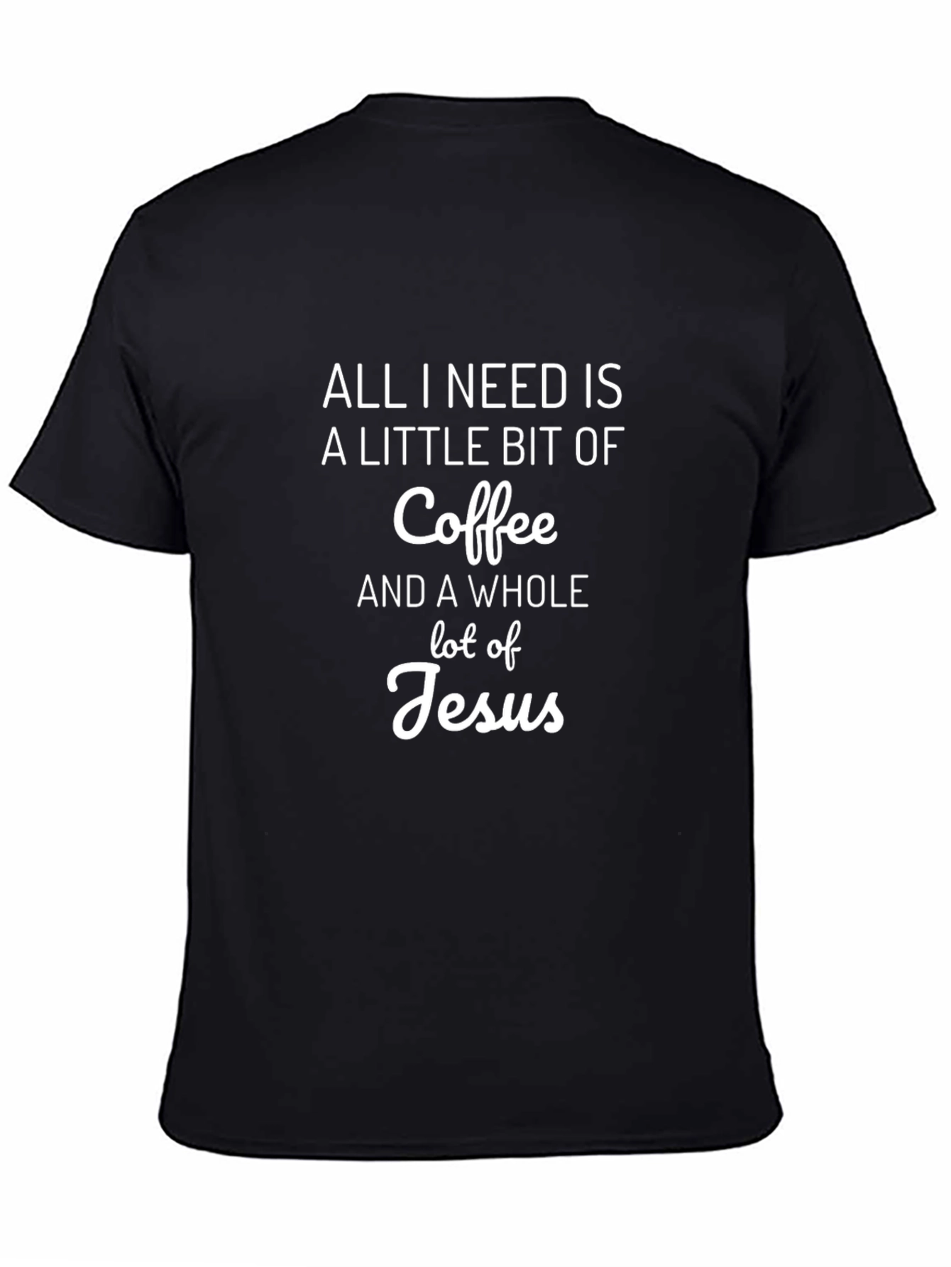Coffee and Jesus Graphic T-Shirt