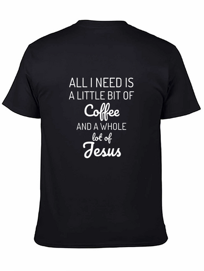 Coffee and Jesus Graphic T-Shirt