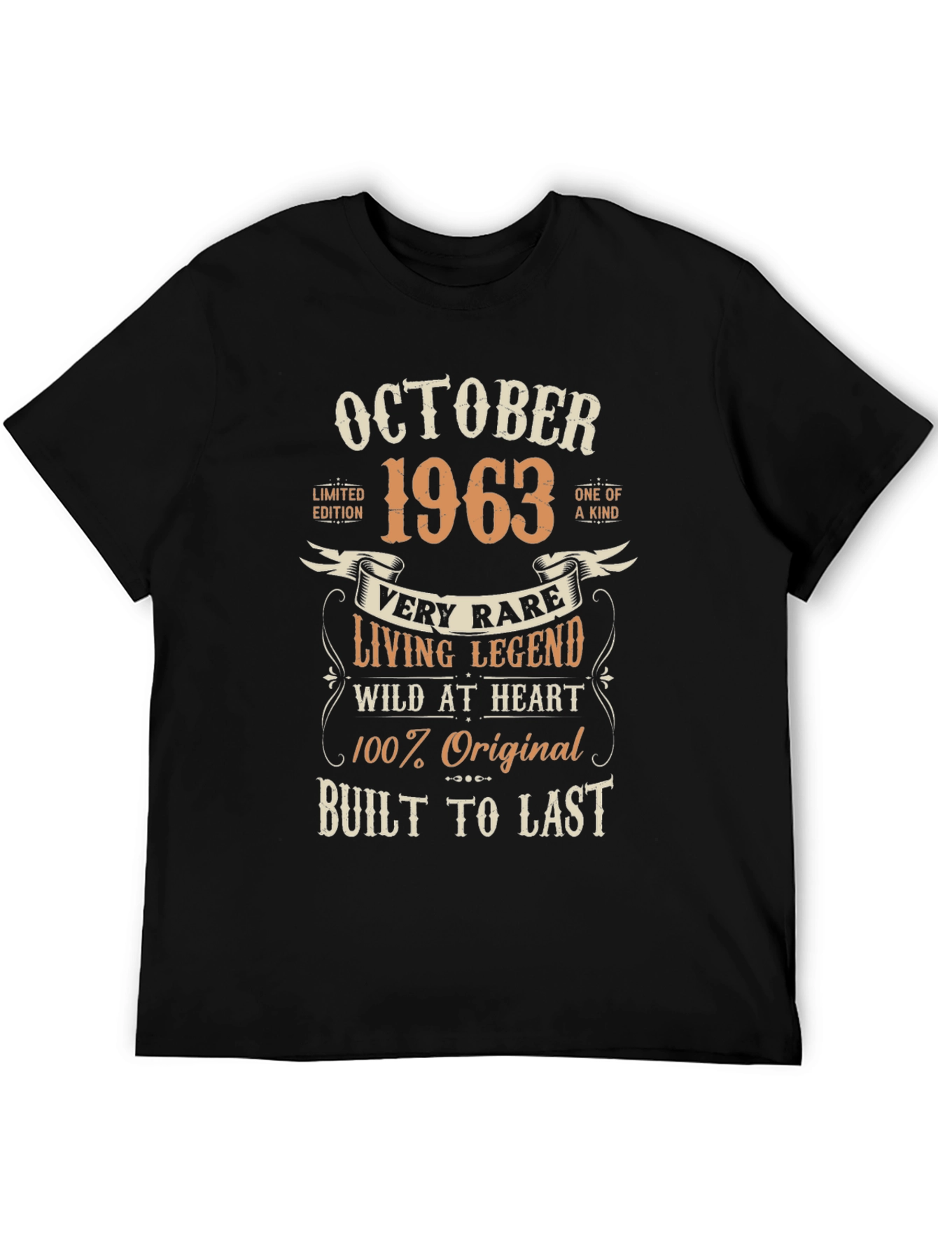 October 1963 Limited Edition Birthday T-Shirt