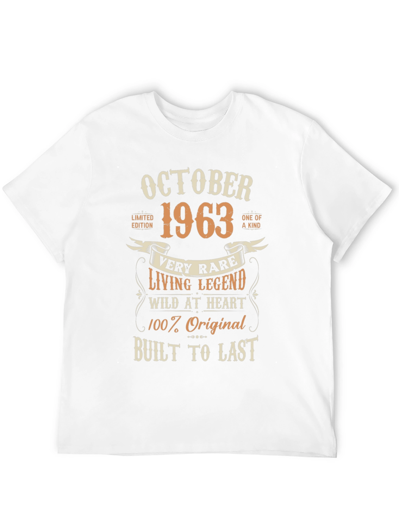 October 1963 Limited Edition Birthday T-Shirt