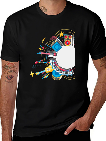 Music Lovers Graphic T-Shirt
