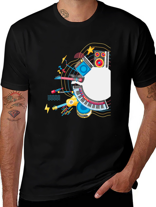 Music Lovers Graphic T-Shirt