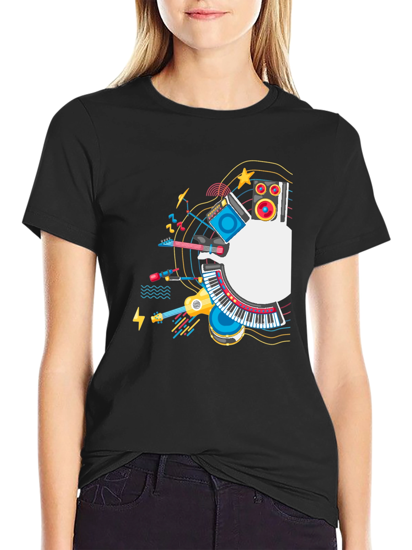 Music Lovers Graphic T-Shirt