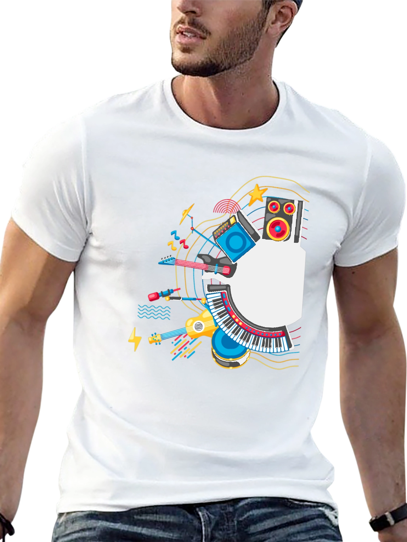 Music Lovers Graphic T-Shirt