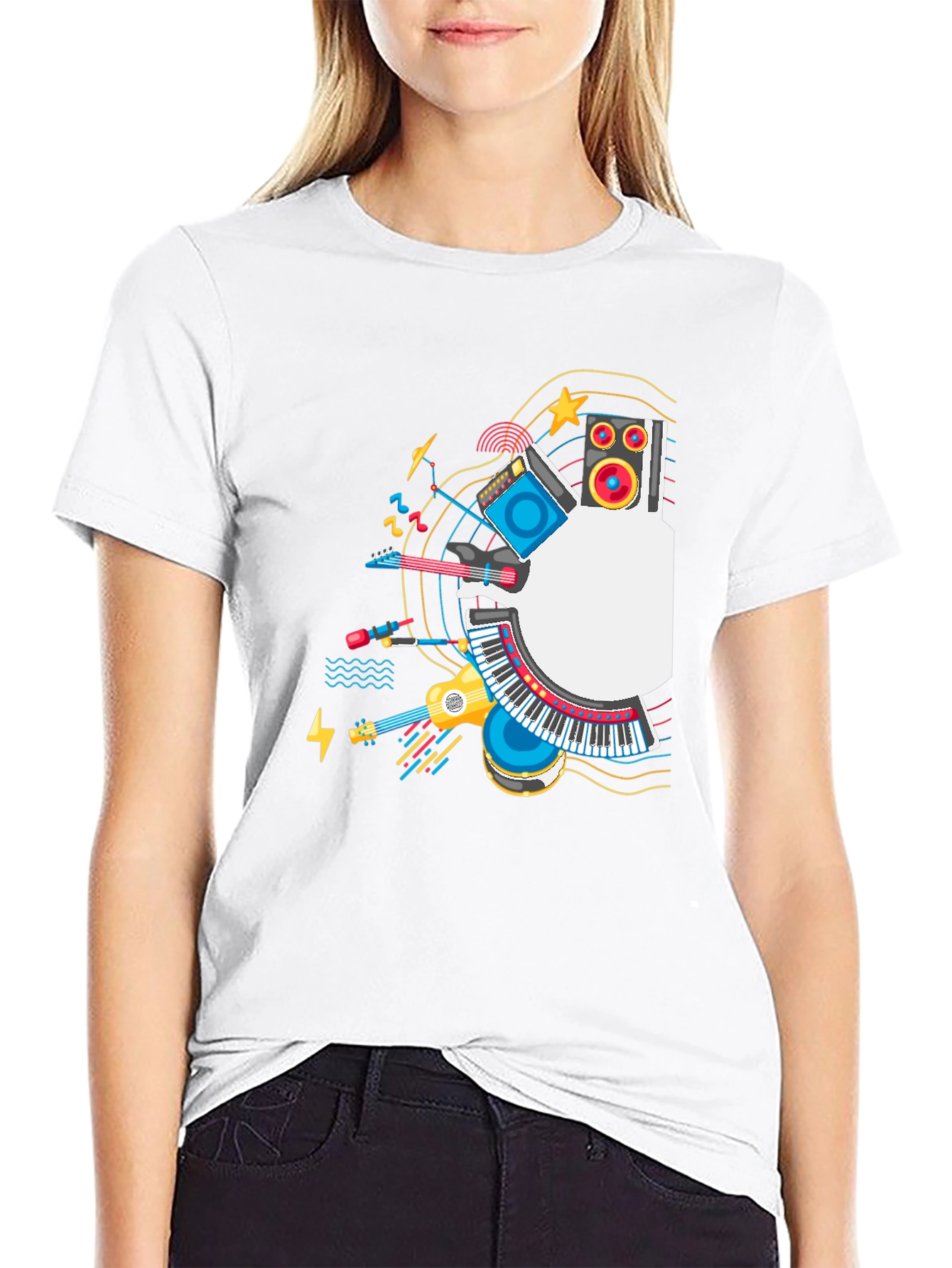 Music Lovers Graphic T-Shirt