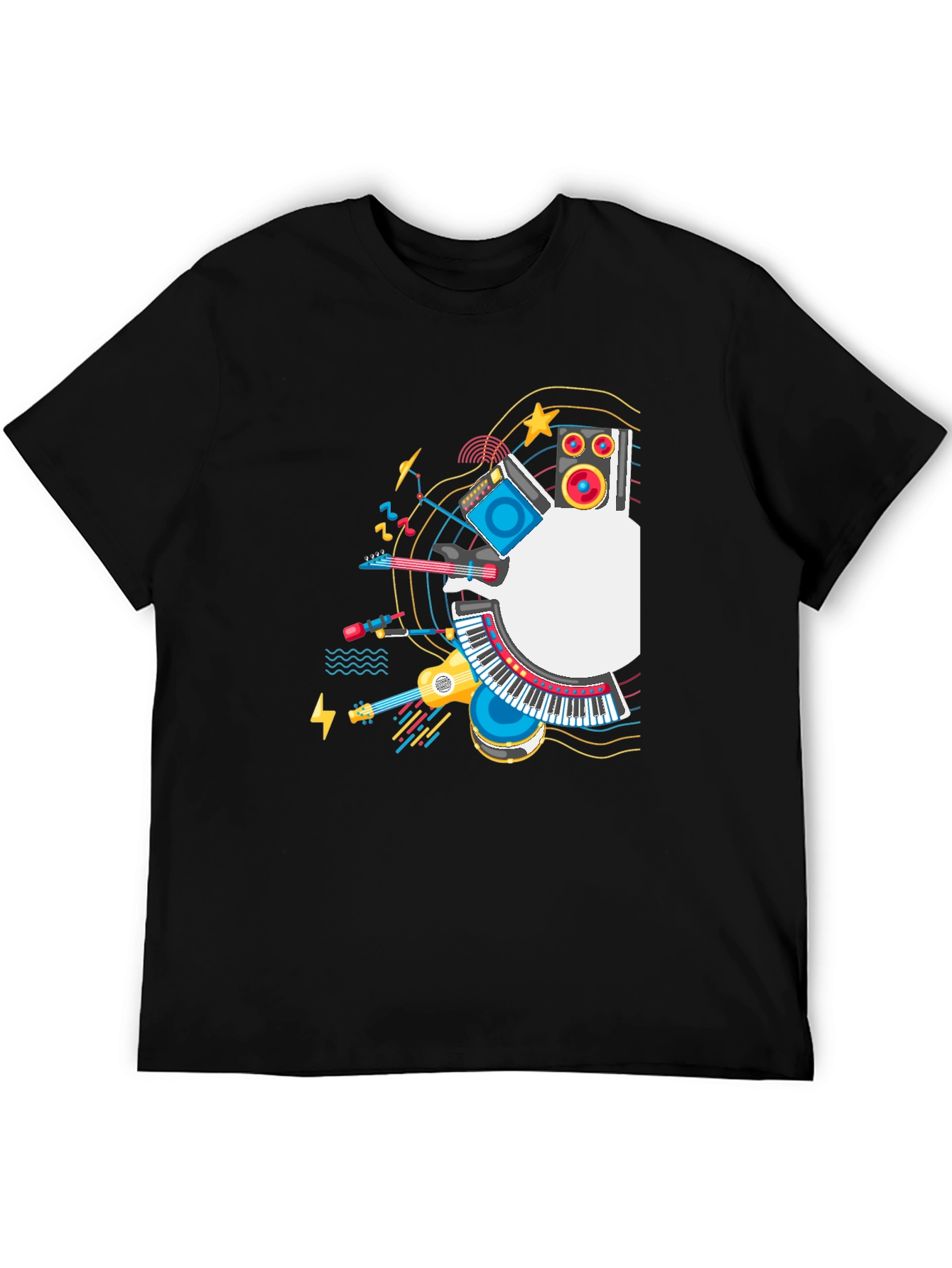 Music Lovers Graphic T-Shirt