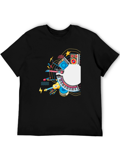Music Lovers Graphic T-Shirt