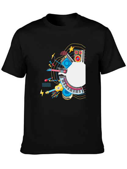 Music Lovers Graphic T-Shirt