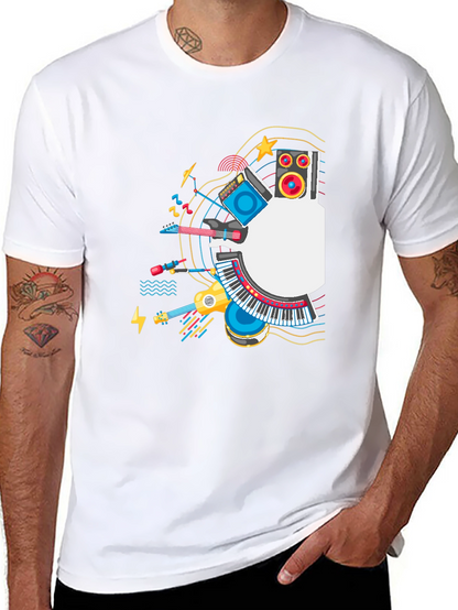 Music Lovers Graphic T-Shirt