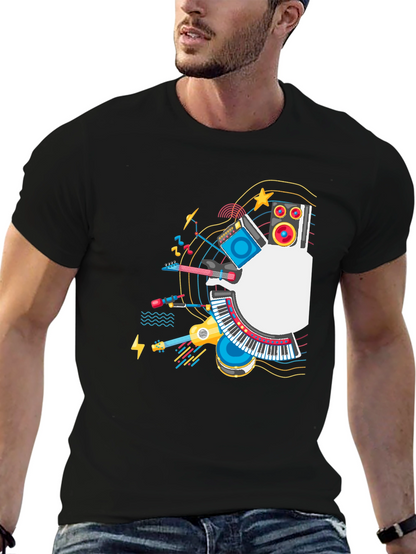 Music Lovers Graphic T-Shirt