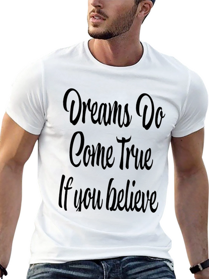 Dreams Come True Black Graphic Tee