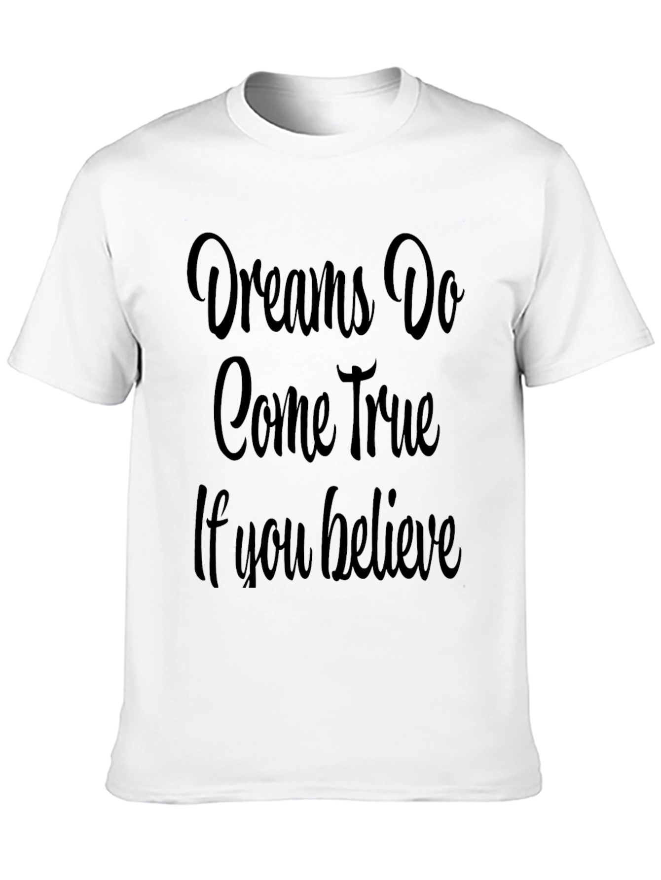 Dreams Come True Black Graphic Tee