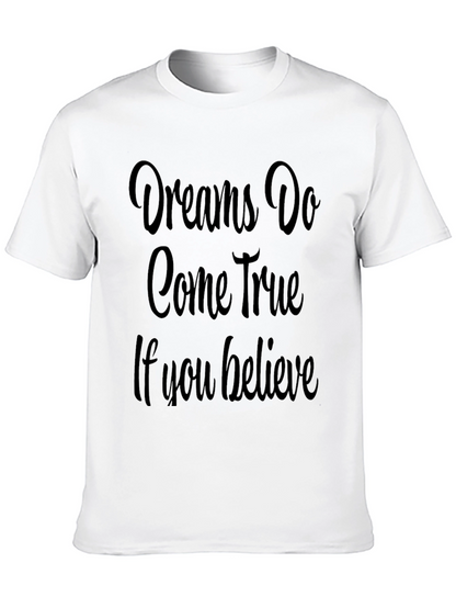 Dreams Come True Black Graphic Tee