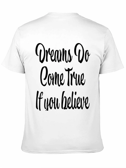 Dreams Come True Black Graphic Tee