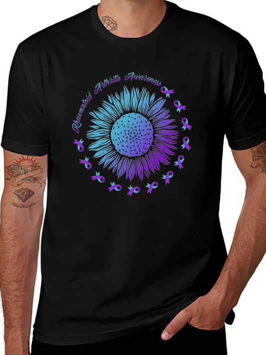 Rheumatoid Arthritis Awareness Sunflower T-Shirt